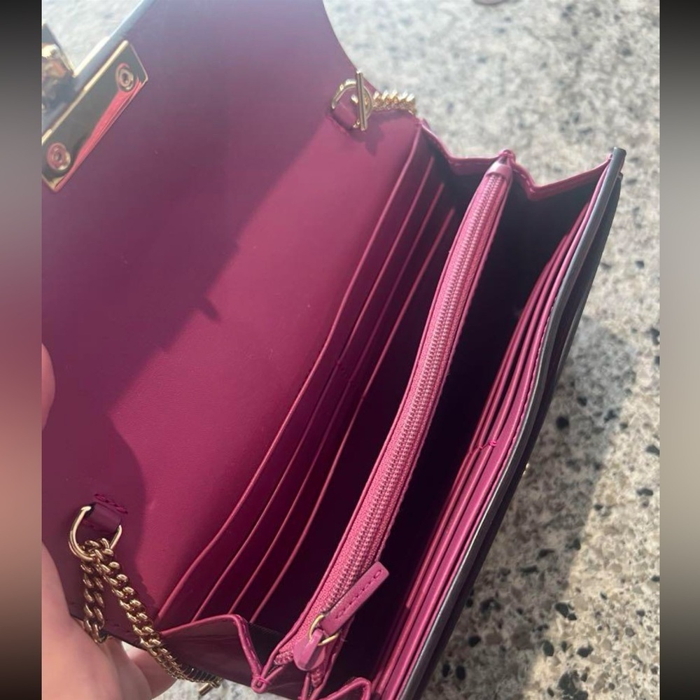 🔥Gucci wallet on chain GG supreme padlock wallet mini purse Gucci bag Gucci woc - Picture 9 of 17